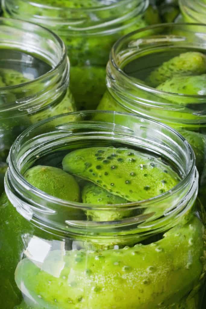 Once opened, pickles need to be refrigerated