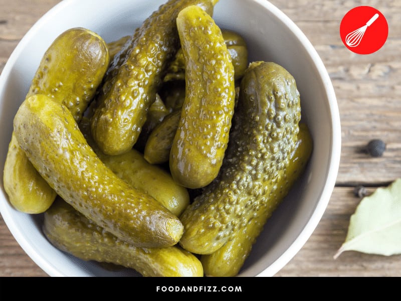 Once pickles are exposed to air they will turn bad faster