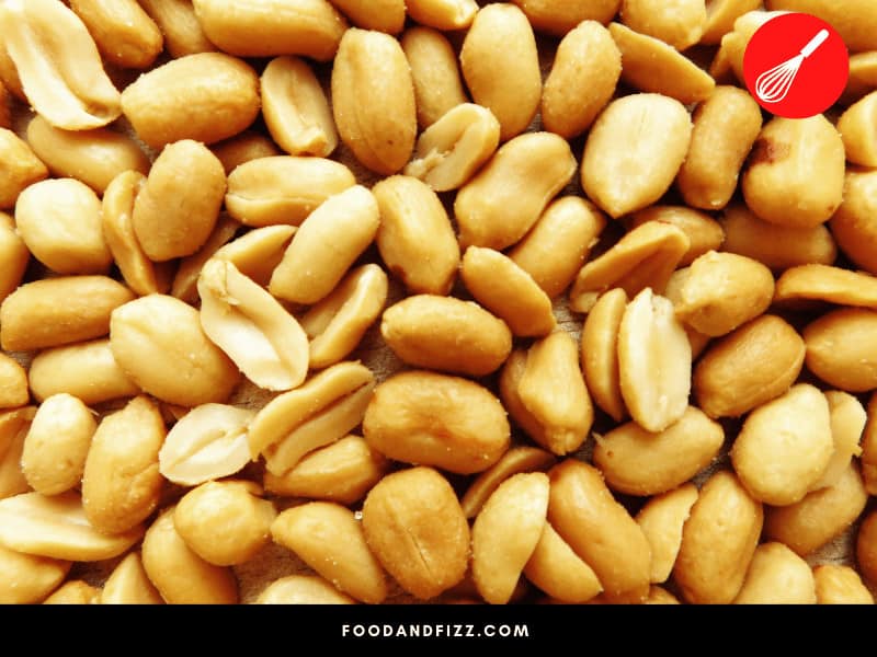 Peanuts can be reheated once frozen