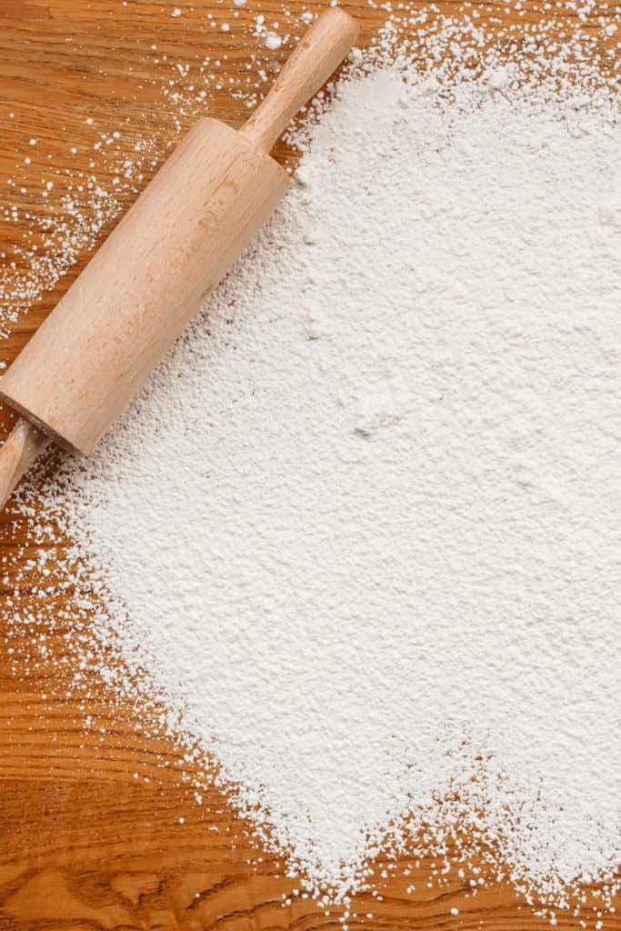 Baking flour is what you need most of when baking