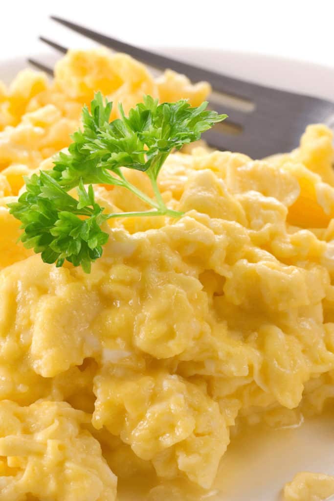 Eggs are low in calories and high in protein