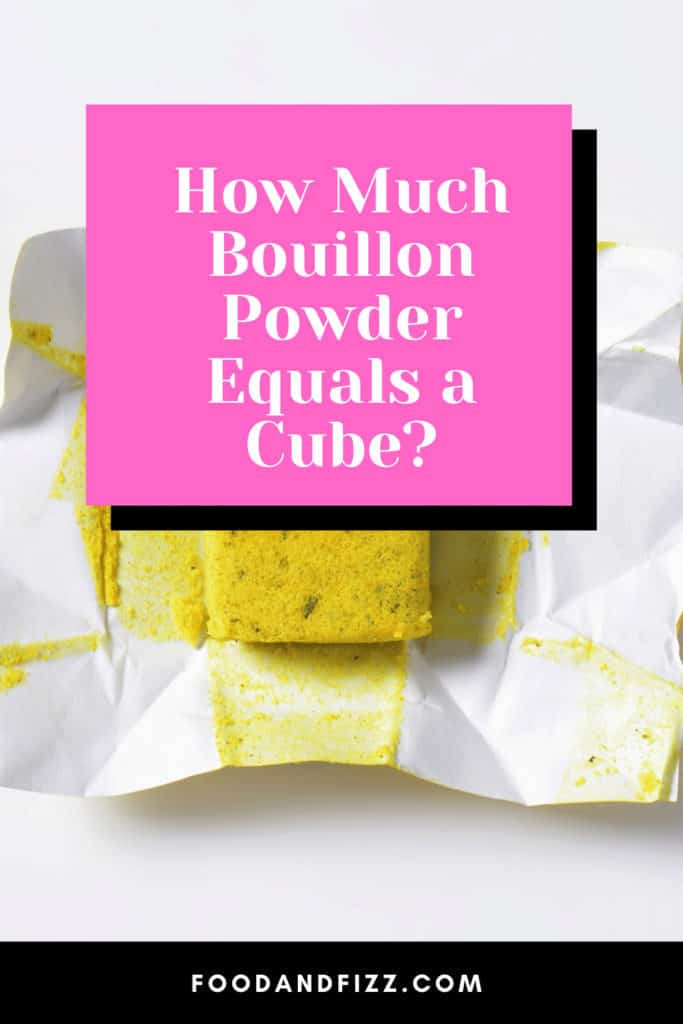 How Much Bouillon Powder Equals a Cube?