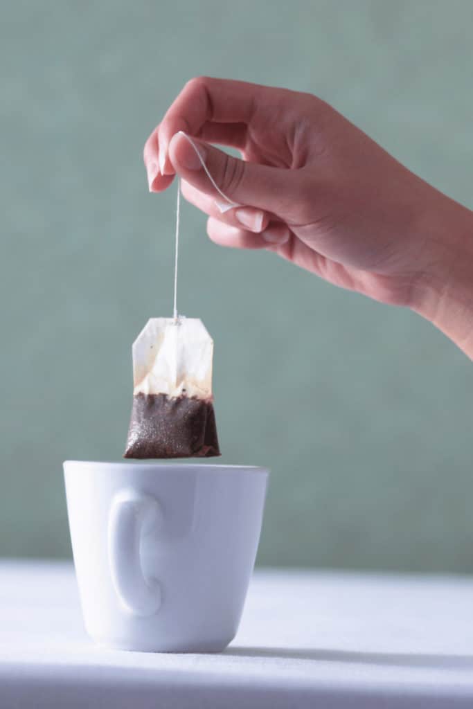 Tea bags can be used once or twice max.