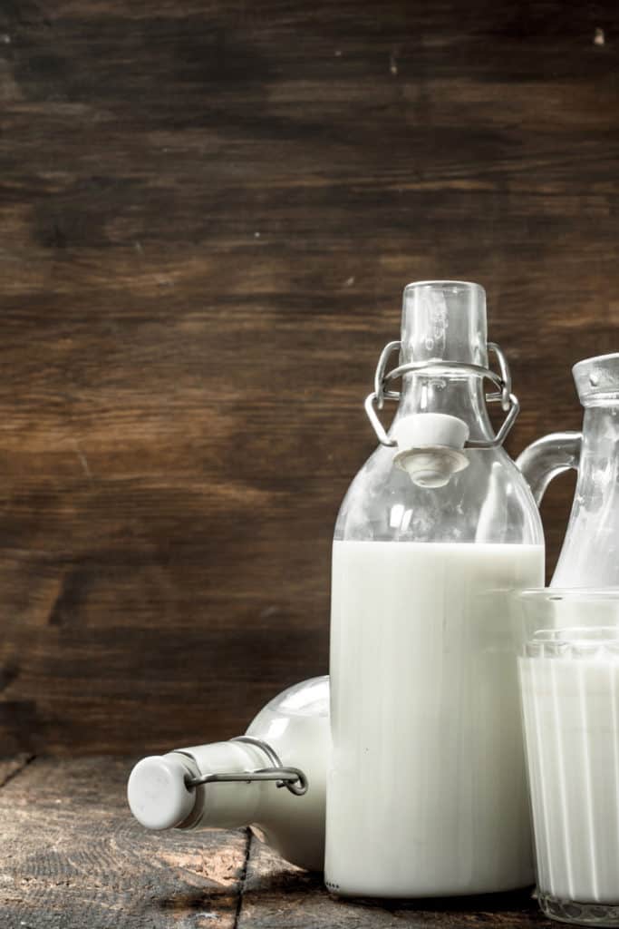 The increase in bacteria is what spoils milk