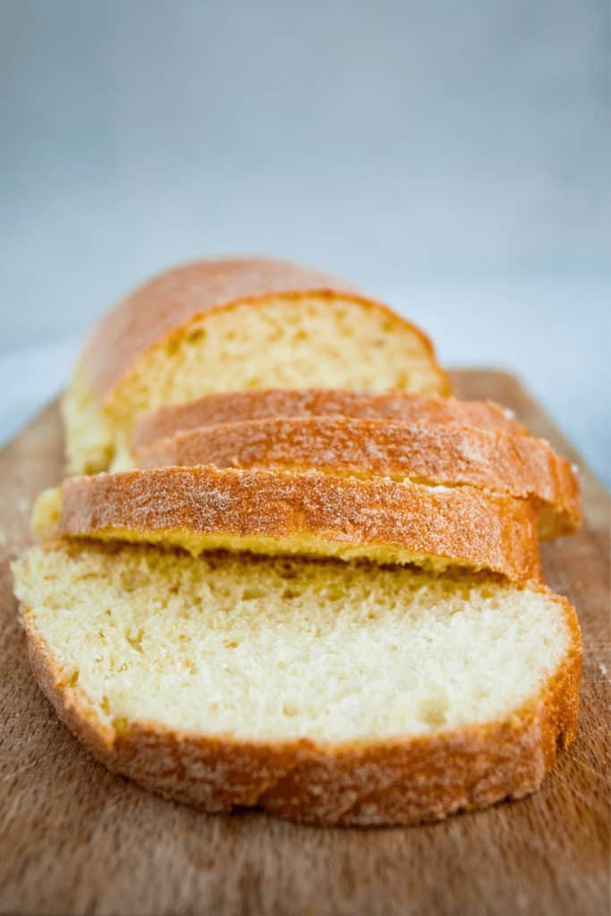 You can make yellow bread using plenty of egg yolk and butter