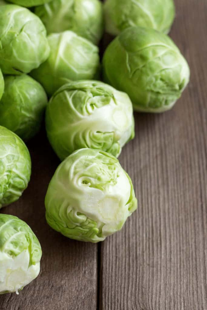 Brussels sprouts can become pink inside because they have gone bad