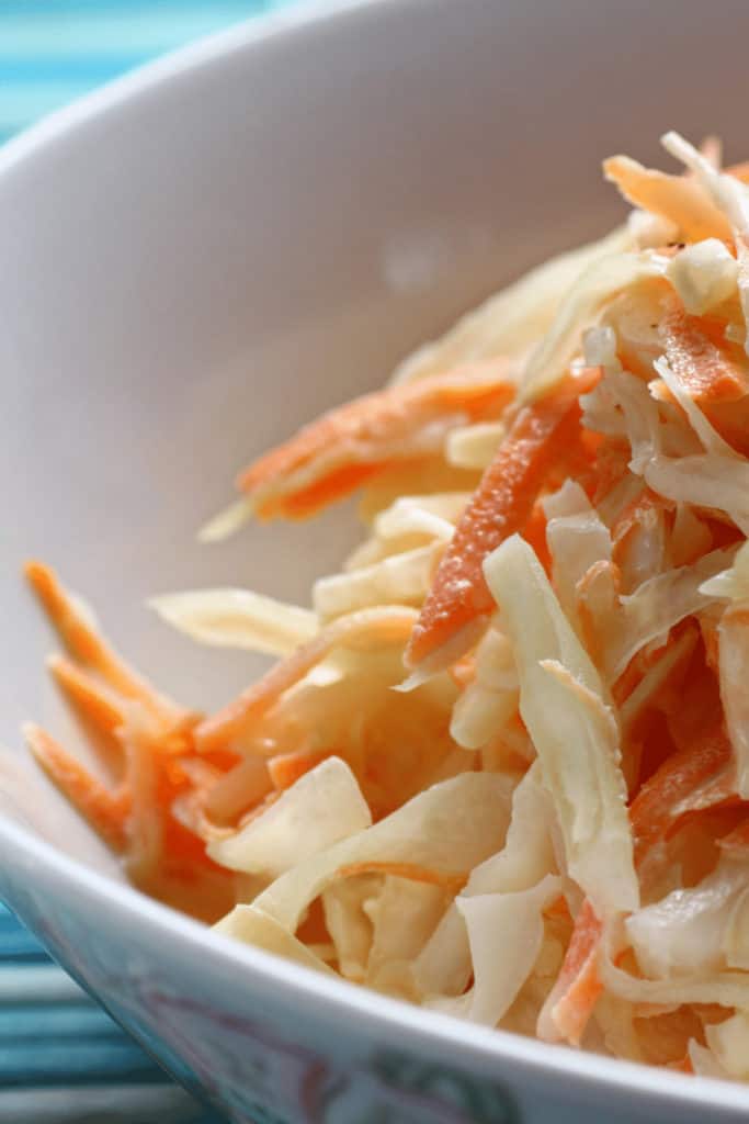 Carrots in cabbage will sweeten the overall taste