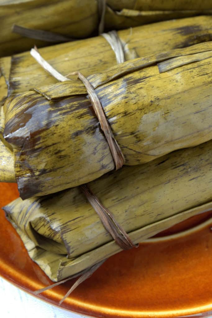 Do not take tamales out too early when steaming them as they can become mushy