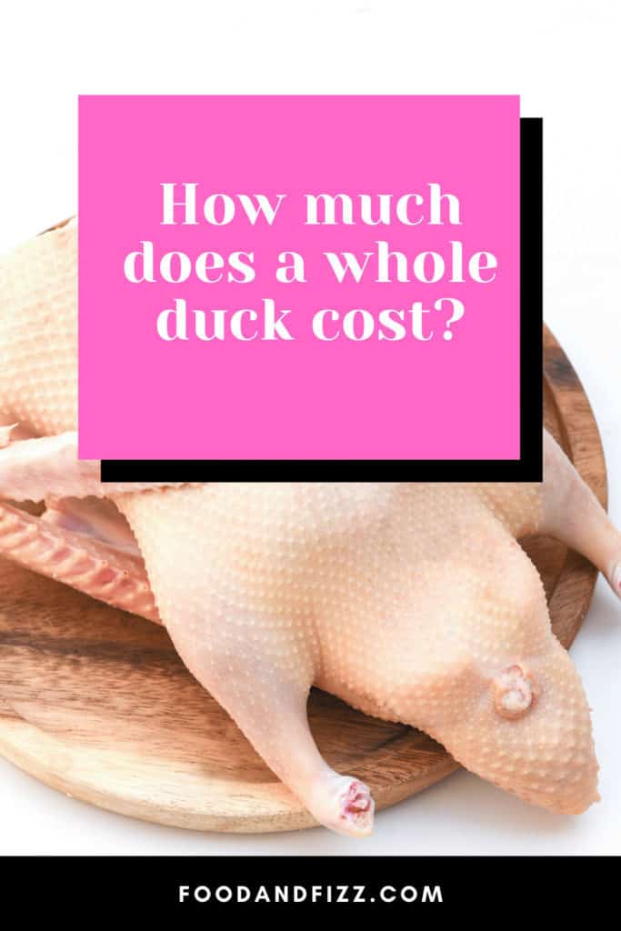 How much does a whole duck cost?