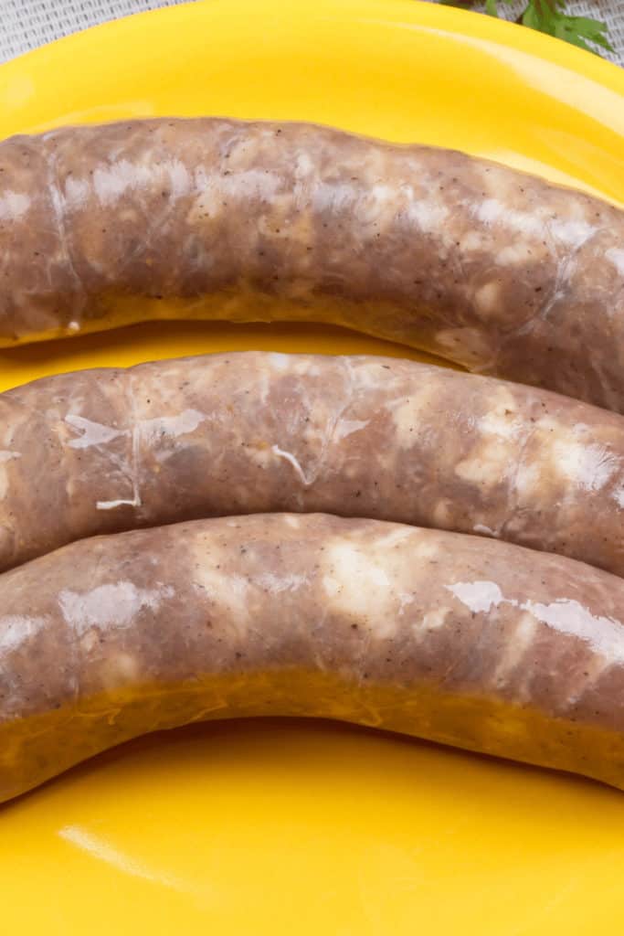 Most casing does not need to be removed from sausages