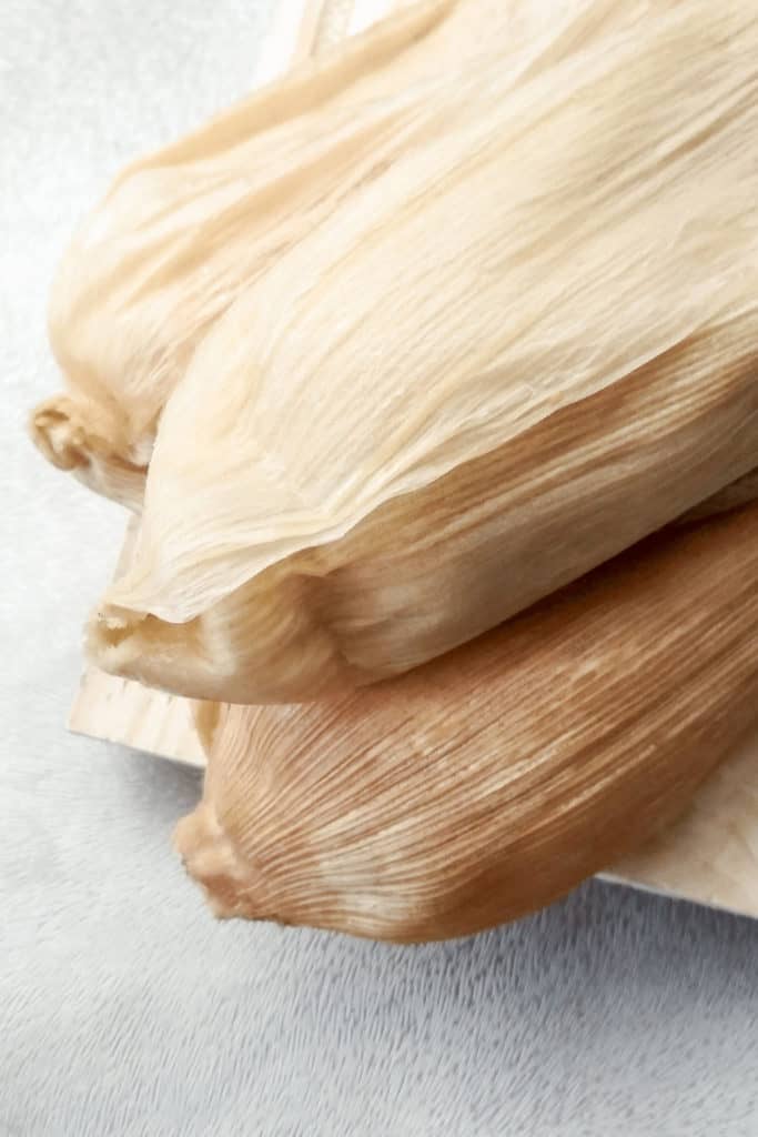 Tamales need to be wrapped correctly so they do not become mushy