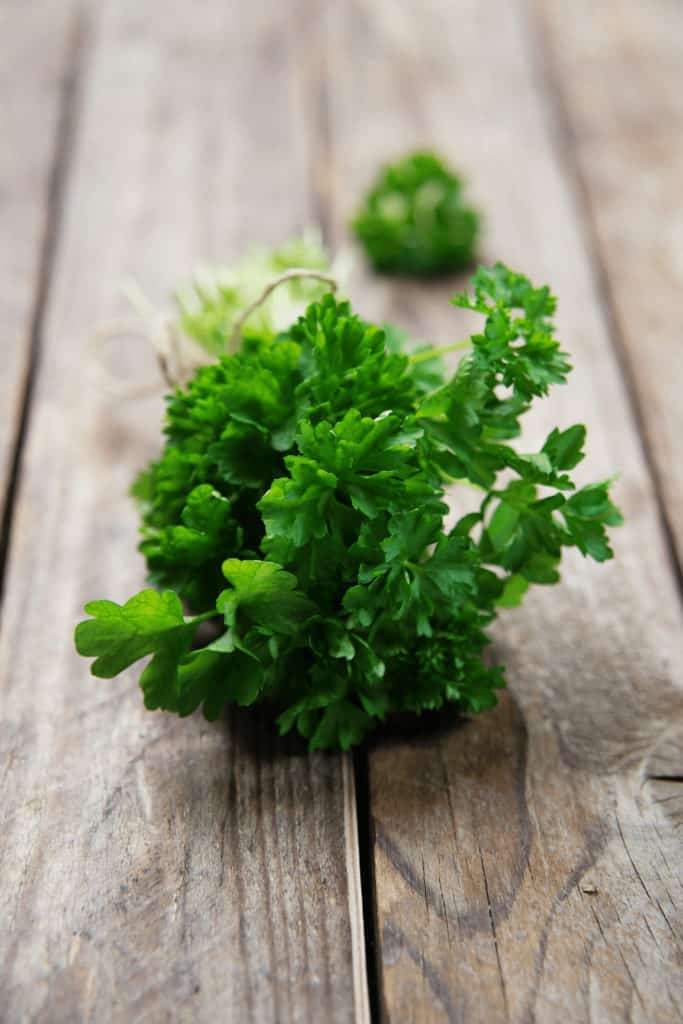 A bunch of parsley in the Phillipines costs around 88 cents