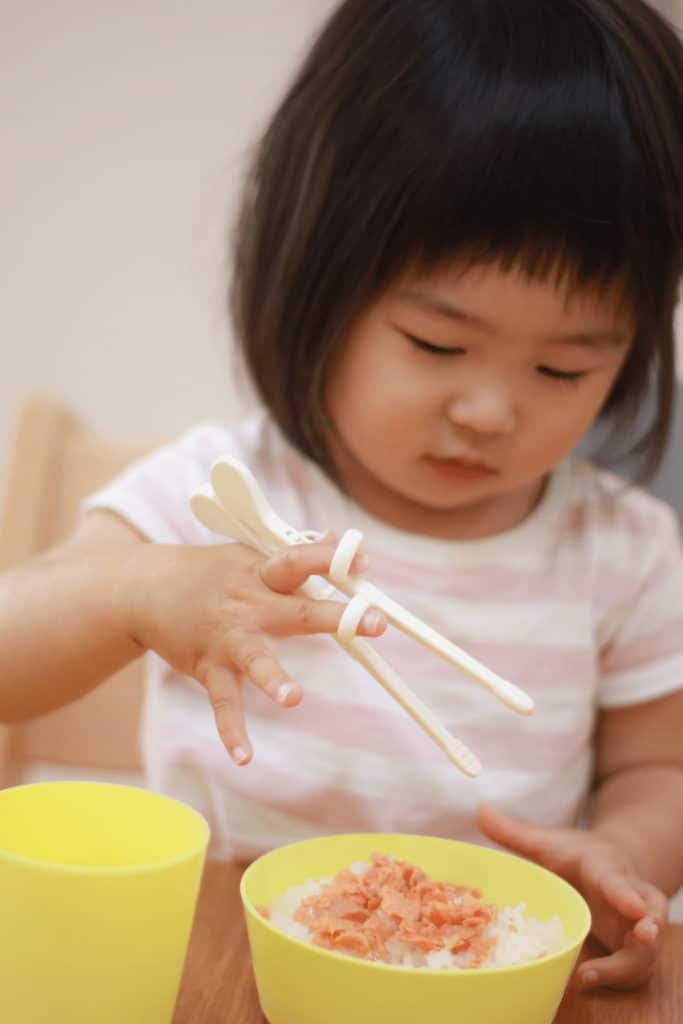 Educated on How to Wield Chopsticks from a Tender Age