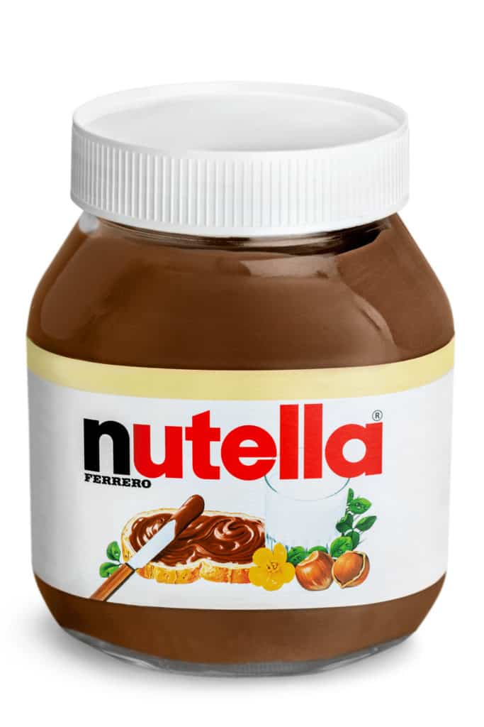 Nutella with white spots it perfectly safe to eat