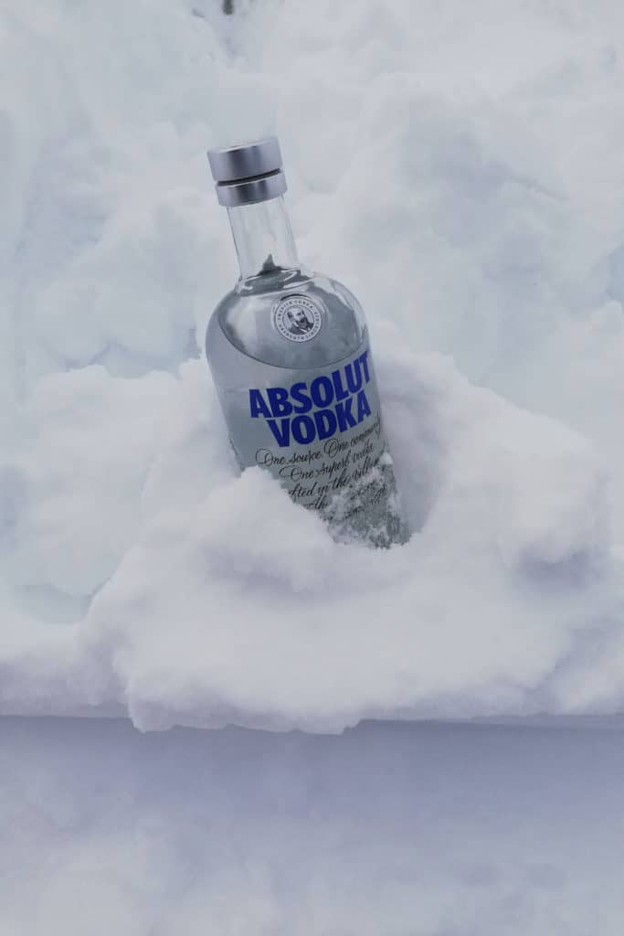 Properly stored vodka in a cool area away from sunlight won't evaporate for months