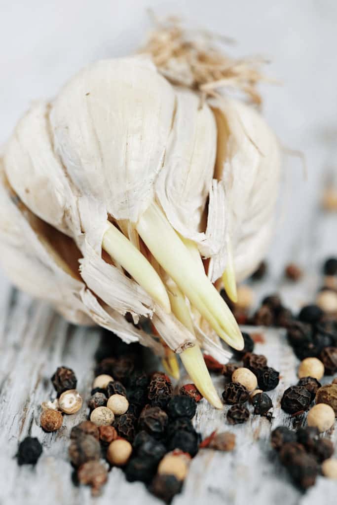 Too Much Garlic in Food–Black Pepper