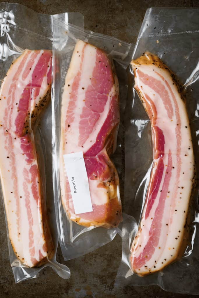 Vacuum sealed bacon has a longer shelf life