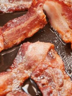 What is the White Stuff Coming Out of Bacon?