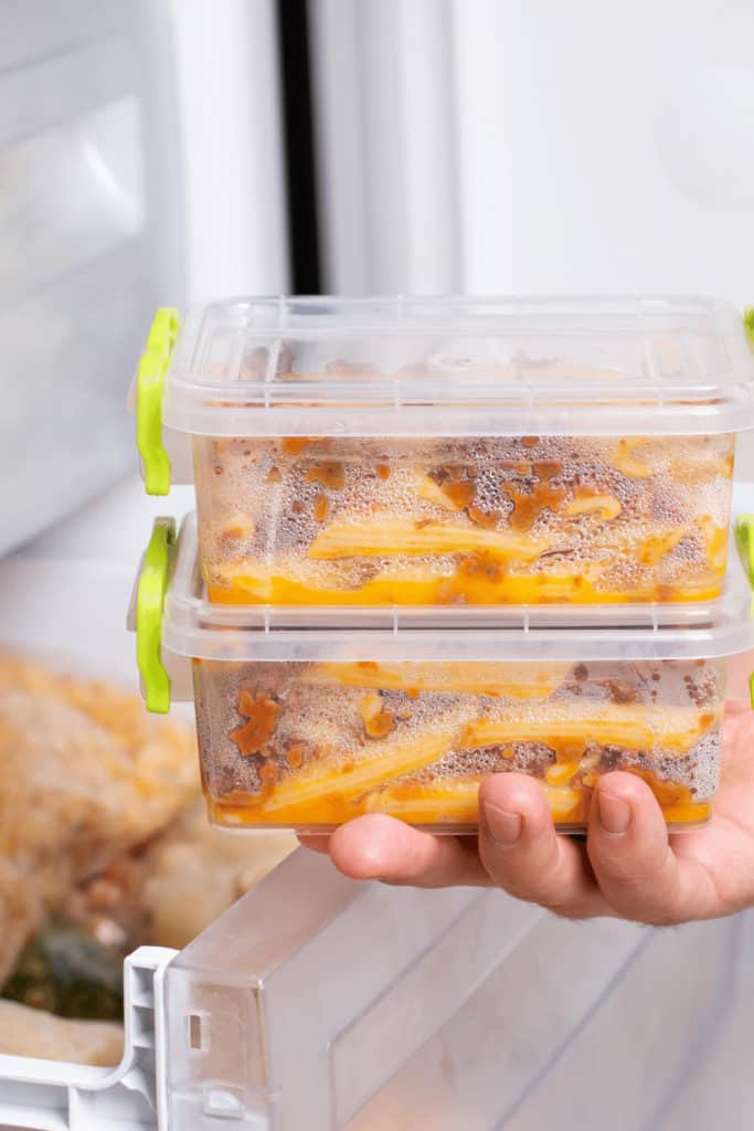 You cannot put frozen microwave meals that have thawed back into the freezer because of bacteria growth