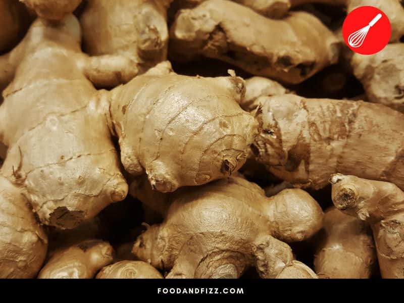It is important to store ginger properly. Unpeeled ginger may last for days inside the fridge as their skin protects them from moisture that may hasten molding. It is also important to keep them away from other vegetables that are prone to molds.