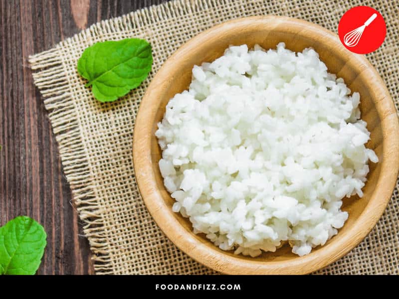 Adding two tablespoons of water to rice prior to reheating in the microwave will get the steaming process going, and will properly reheat your rice as if it was freshly cooked.