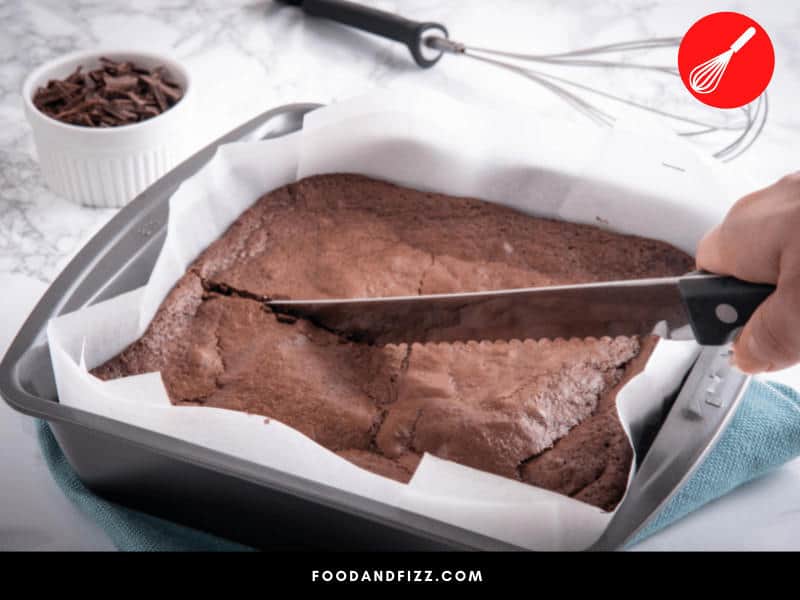 Allow your fudge to come to room temperature before cutting to avoid crumbling.
