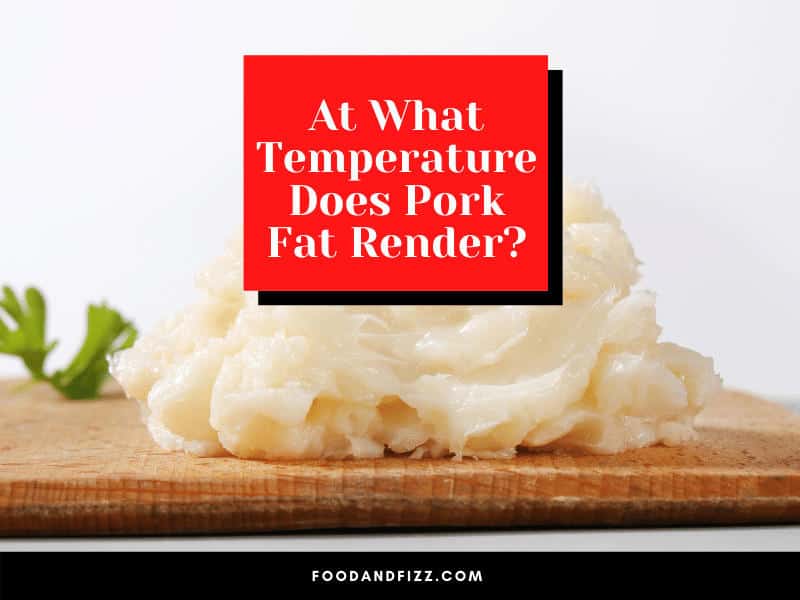 At What Temperature Does Pork Fat Render?