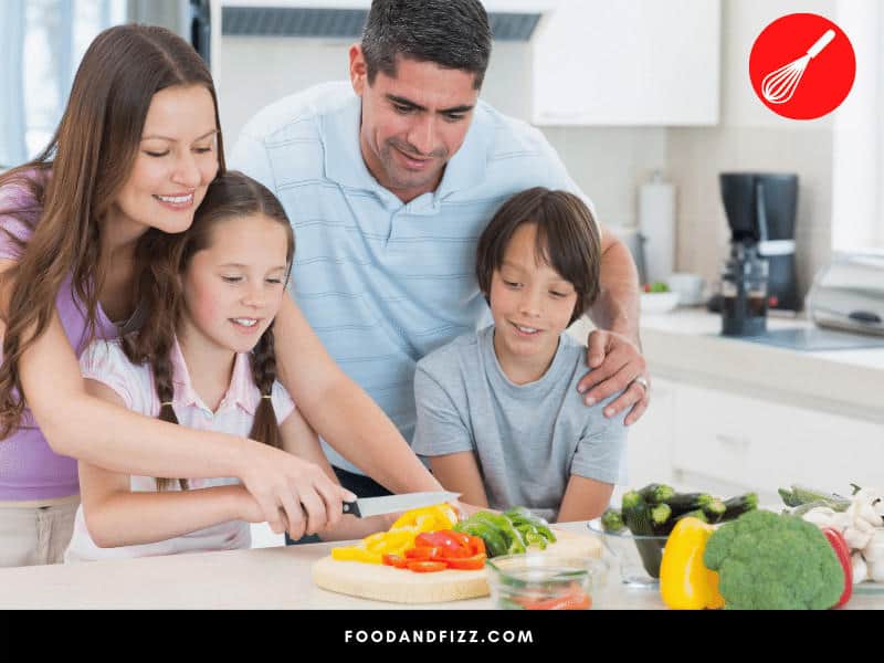 Be extra careful with knives when your kids are in the kitchen. Teach them basic knife safety tips to ensure their safety around the kitchen.