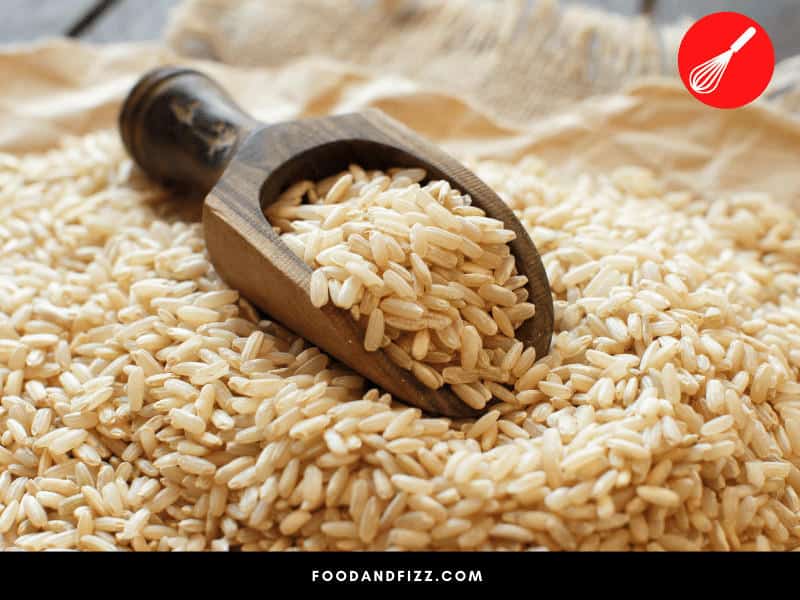 Brown rice is a healthier alternative to white rice, and needs more time to cook compared to white rice.