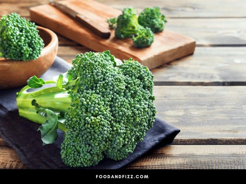 Check the Color of Your Broccoli - Fresh Broccoli is A Bright Green Color.