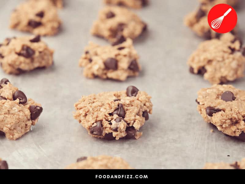 Forming your cookie dough into balls or small pieces before chilling allows them to warm up evenly .