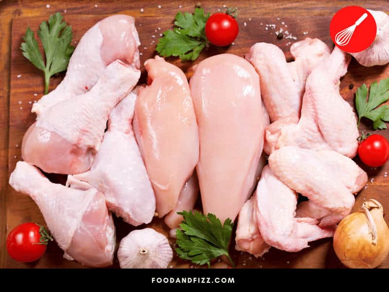 Myoglobin, a Protein in Chicken Meat, is Responsible for Giving It its Pinkish Hue. The More Myoglobin, the Darker the Meat.