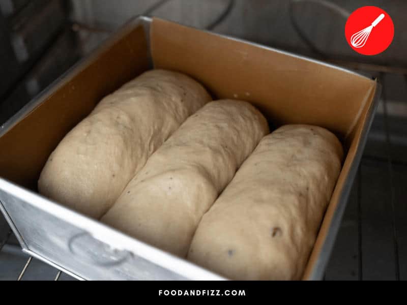 Some bakers like to put their dough in the oven with just the oven light on to ensure temperature is controlled.