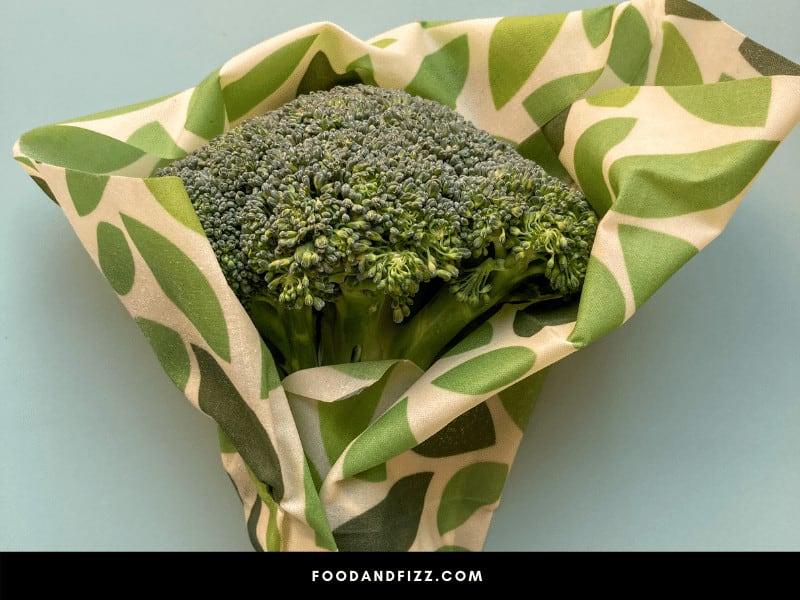 Wrap Broccoli in Damp Paper Towels Before Storing in the Fridge to Prolong Shelf Life.
