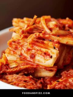 What is the white substance on my kimchi?