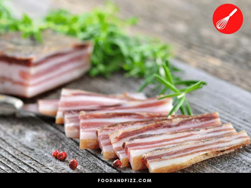 Once the bacon has been sliced, you should consume it within four days.