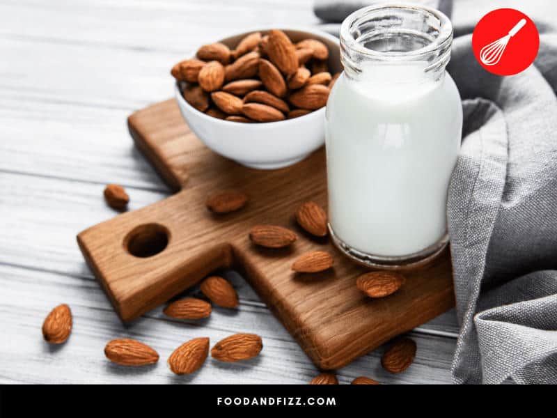 You can pesteurize almond milk at home