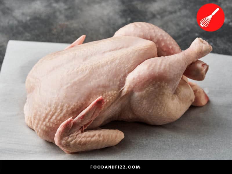 Air drying has existed since time immemorial and is a straightforward method for drying chicken. Simply leave on the counter for up to 4 hours.