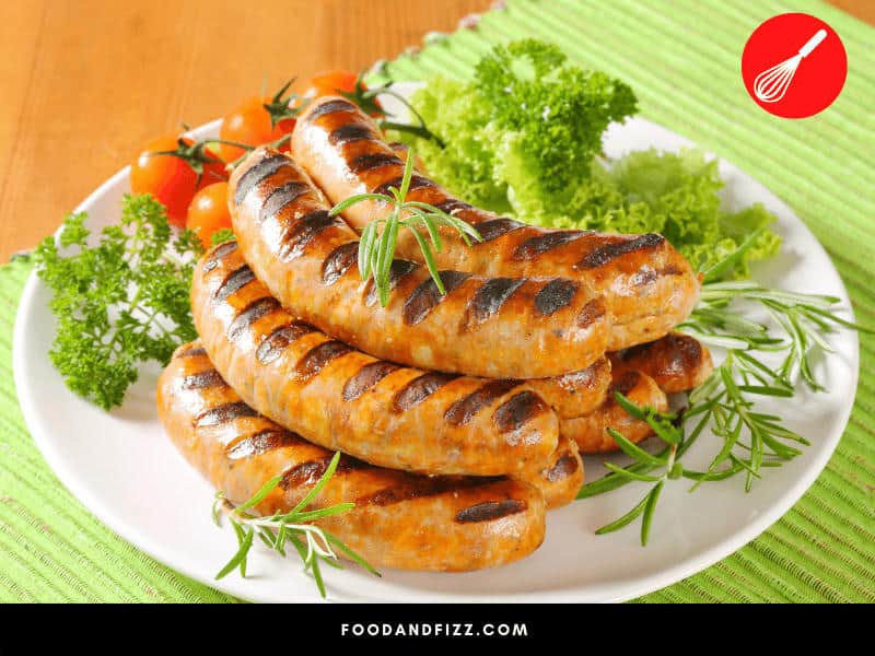 Always ensure that your brats are cooked to safe internal temperatures, handled and stored properly, and do not have any pink patches inside to avoid food-borne illnesses.