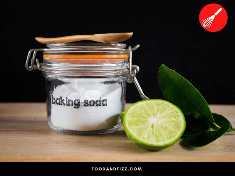 Baking soda needs to react with an acid to properly function as a leavener in baked goods.