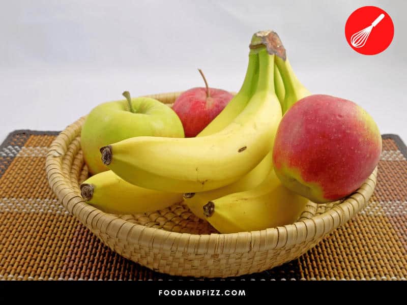 Bananas, apples and avocados are examples of climacteric fruits, or fruits that can ripen after being harvested.
