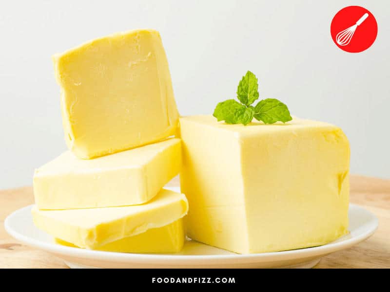 Butter goes bad too but not as fast as other dairy products due to its minimal water content.