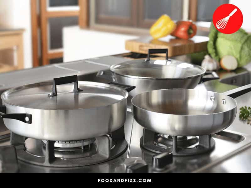 Cooling down oil properly helps protect the integrity of our pots and pans.