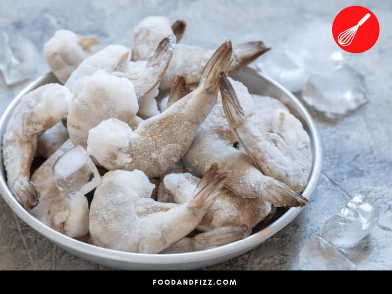 Defrosting frozen shrimp properly will allow you to see whether the white spots are from freezer burn or from White Spot Syndrome Virus.