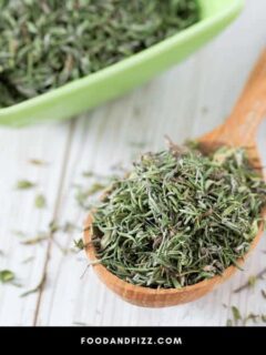 How Much Dried Thyme Equals 2 Sprigs?
