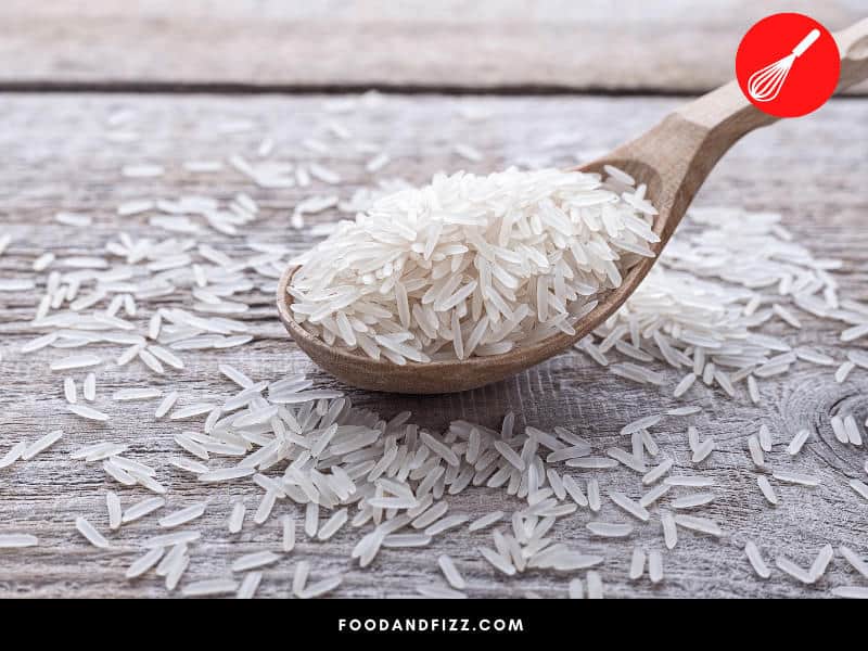 Raw rice must be cooked prior to consumption as it may contain bacteria that may lead to food poisoning.