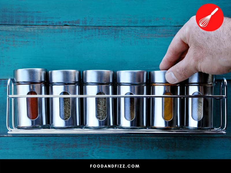 Storing spices in airtight jars in a cool, dry place will help prolong its shelf life and prevent unwanted texture changes.