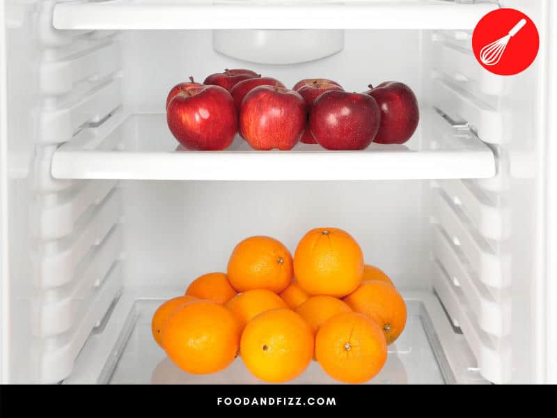 The best place to store mandarin oranges is in the refrigerator.