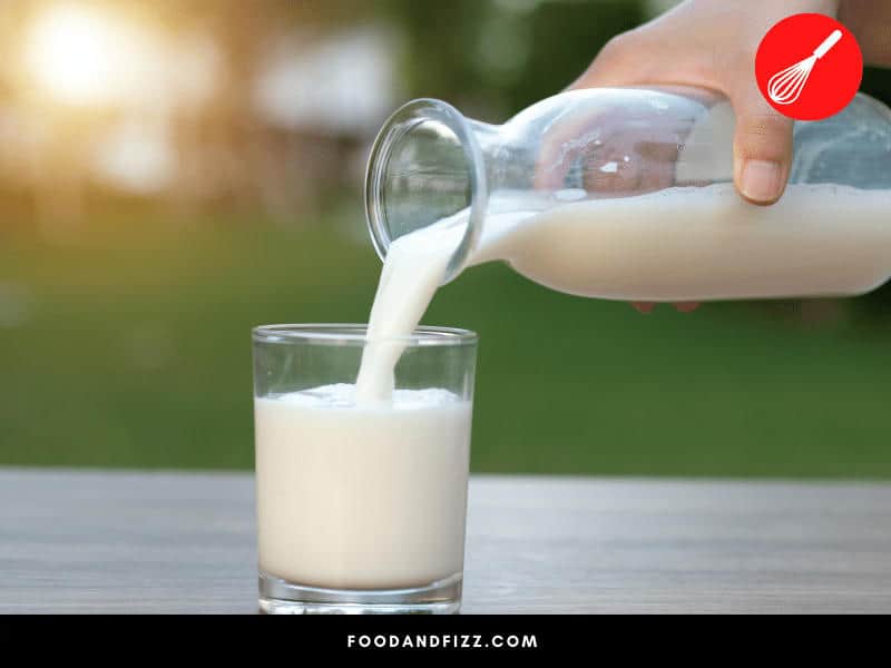 The higher the fat percentage of milk, the less likely it will curdle.