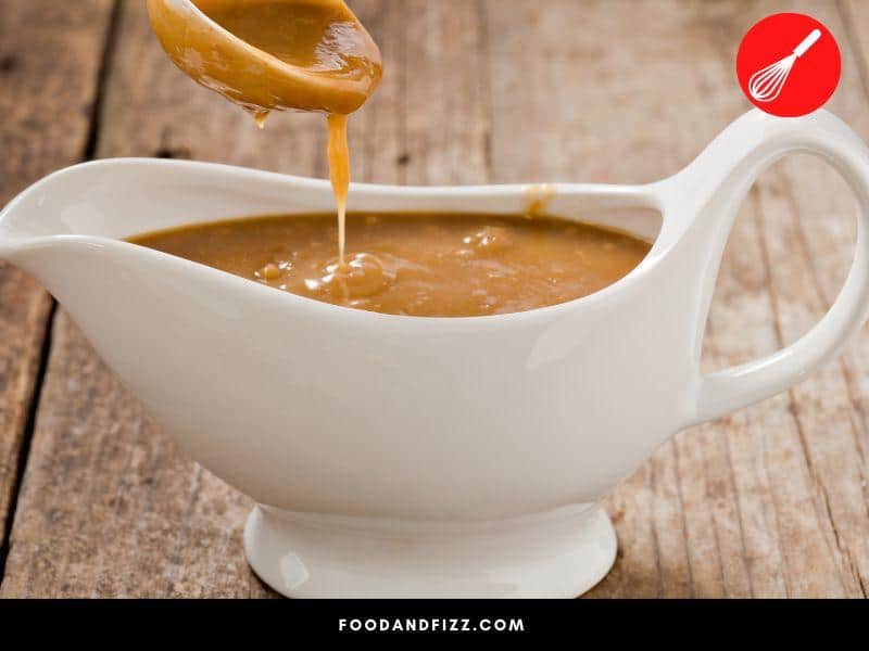 With cornstarch, a little goes a long way. It thickens sauces very quickly so it is important to know how thick you want your mixture to be ahead of time.
